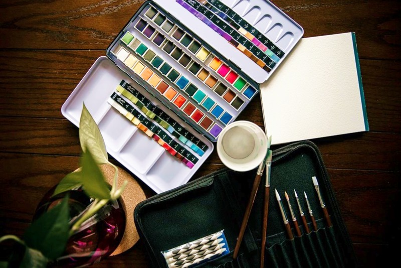 Explore watercolour blog by Maria Balcells