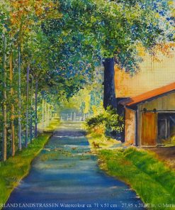 muenster road landscape painting