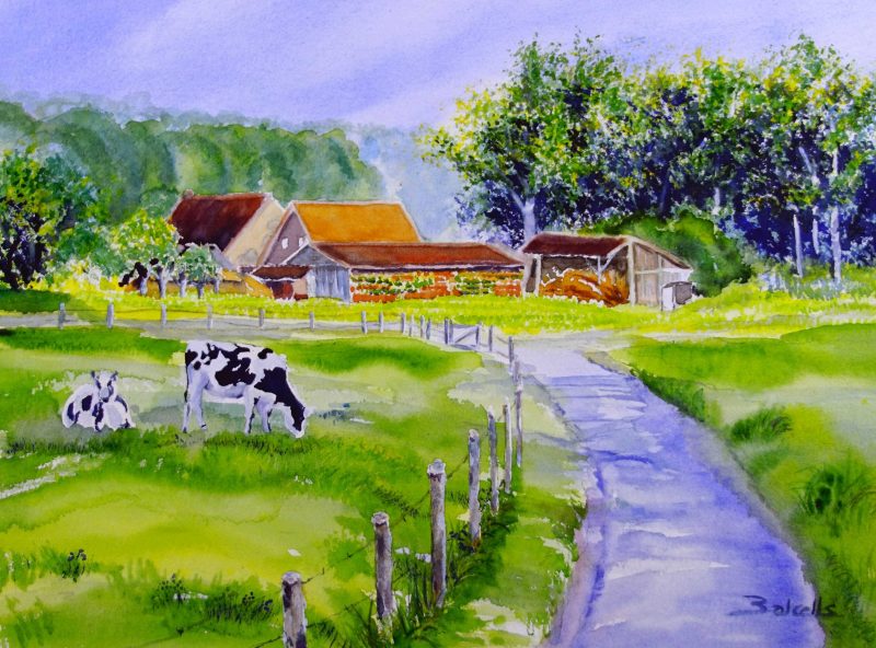 A FARM IN SUMMER